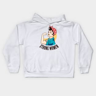 Womens Day Kids Hoodie